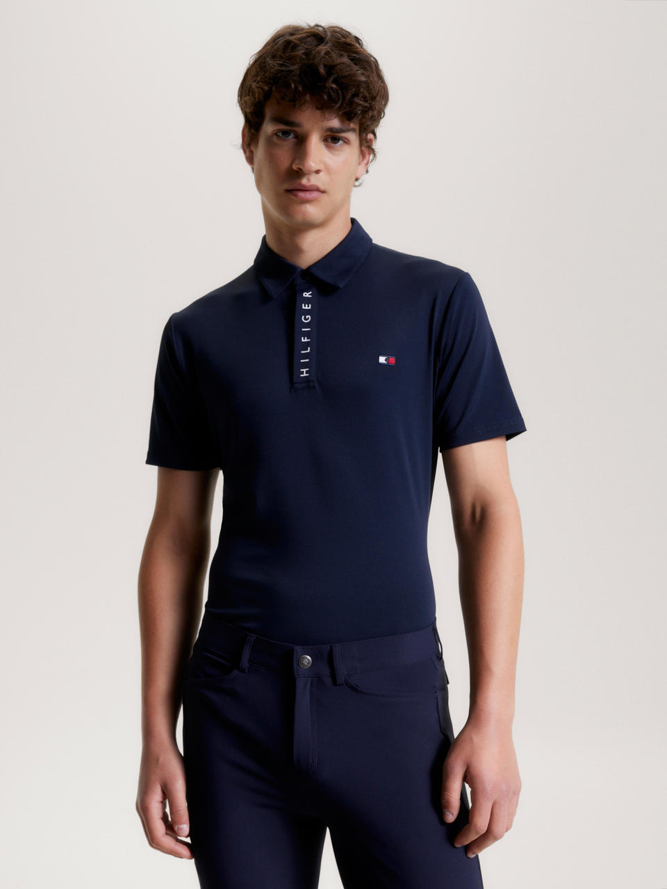 Tommy Hilfiger Men Harlem Kurzarm Logo Poloshirt