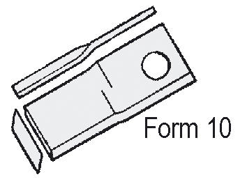 Klinge für Kreiselmähwerk 97x47mm, 25 St