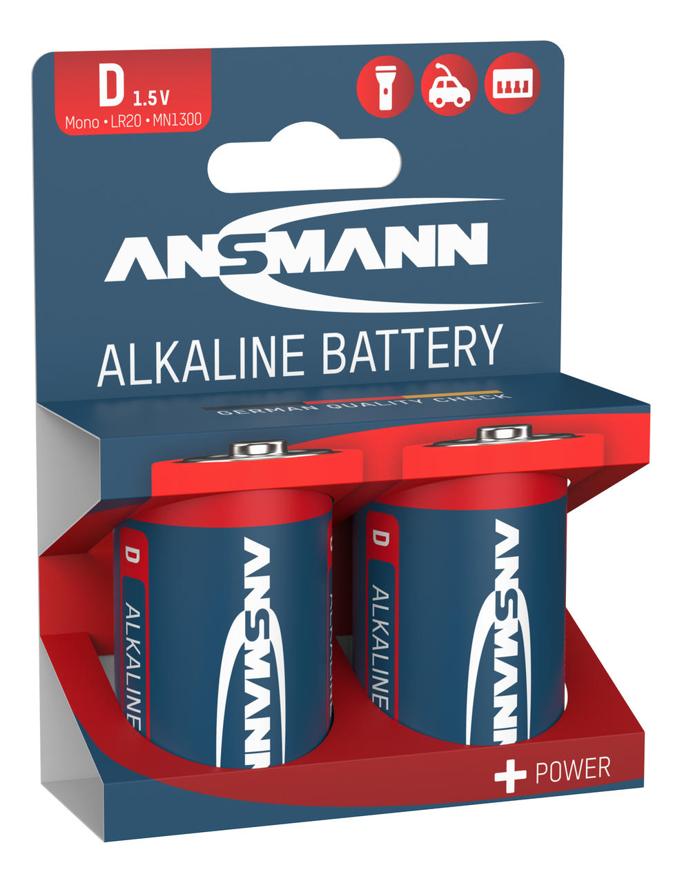 Ansmann Industrial Alkaline Batterie Mono D