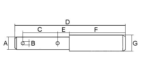 Girmann Oberlenkerstufenbolzen Kat.2-3