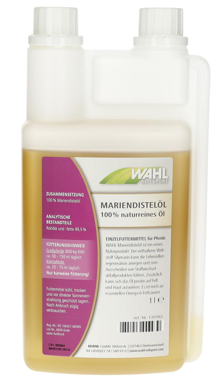 WAHL-Hausmarke Mariendistelöl 1 Liter