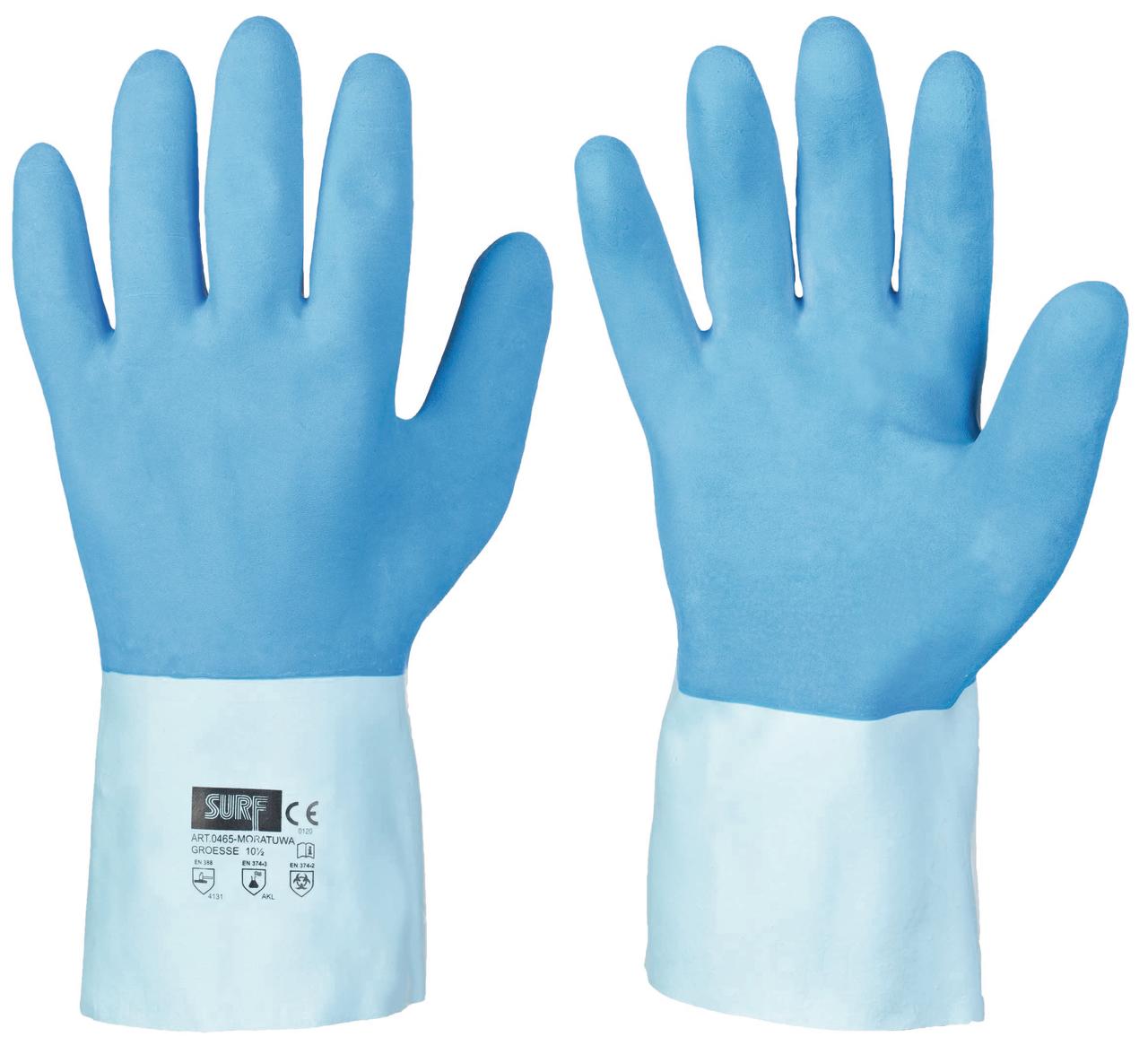 BLUE 30 Latexhandschuh EN 388/374, CAT3