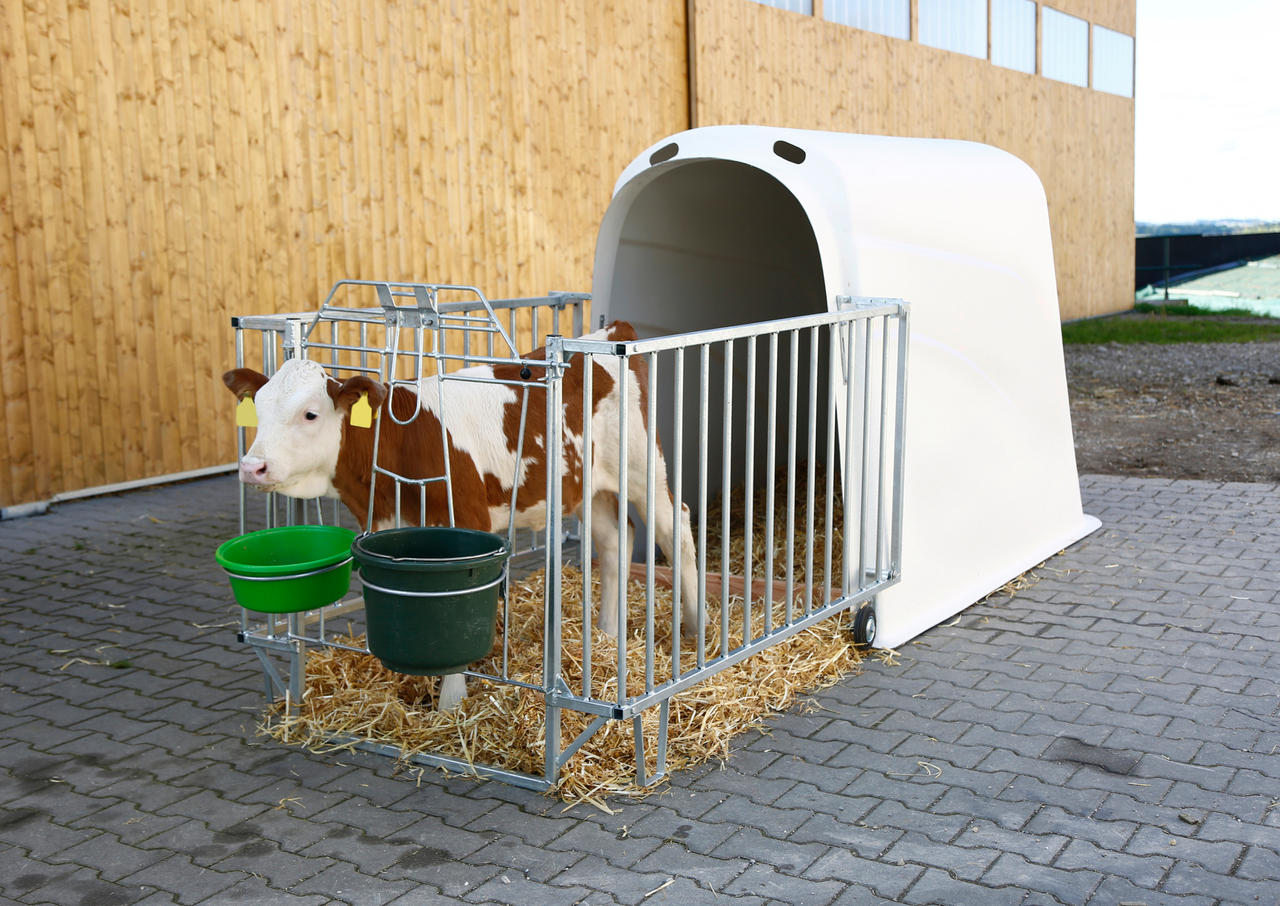 Kerbl Kälberiglu Calfhouse PREMIUM PLUS leicht