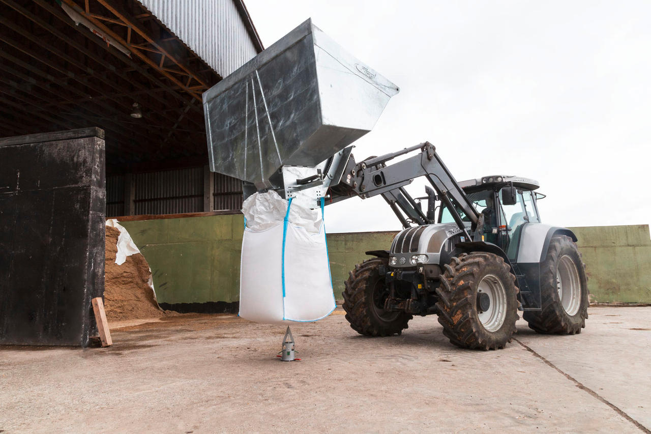 BigBag Auslauf zum Entleeren von BigBags