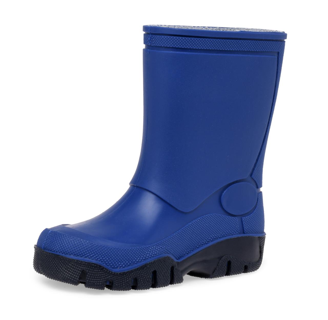 Kinder-Regenstiefel - blau/schwarz