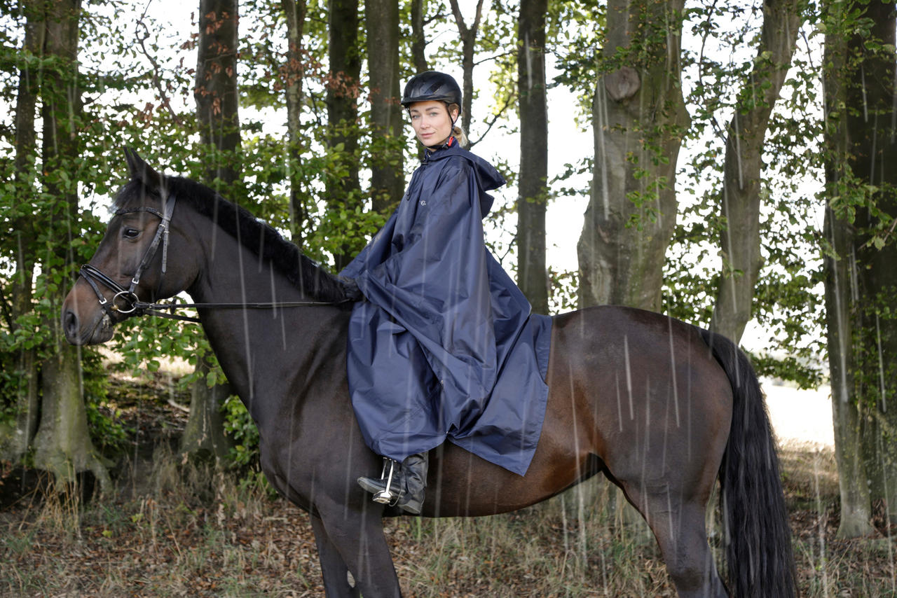 Covalliero Regenponcho für Erwachsene unisize