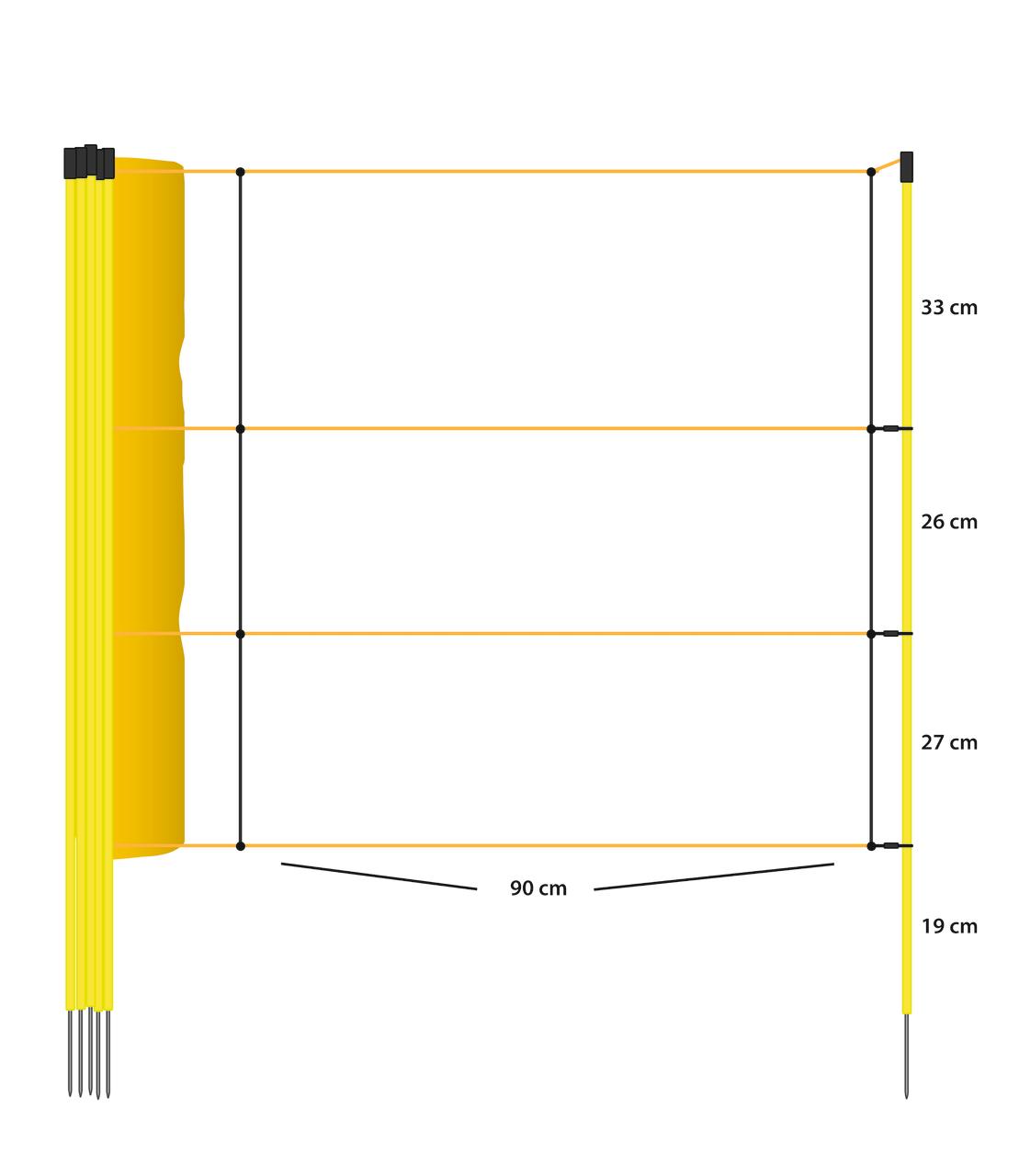 AKO EasyNet - Schafnetz, 105 cm hoch