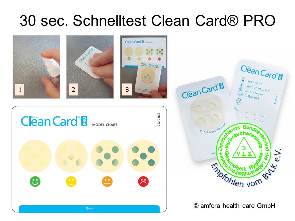 Clean Card PRO - 50 Tests