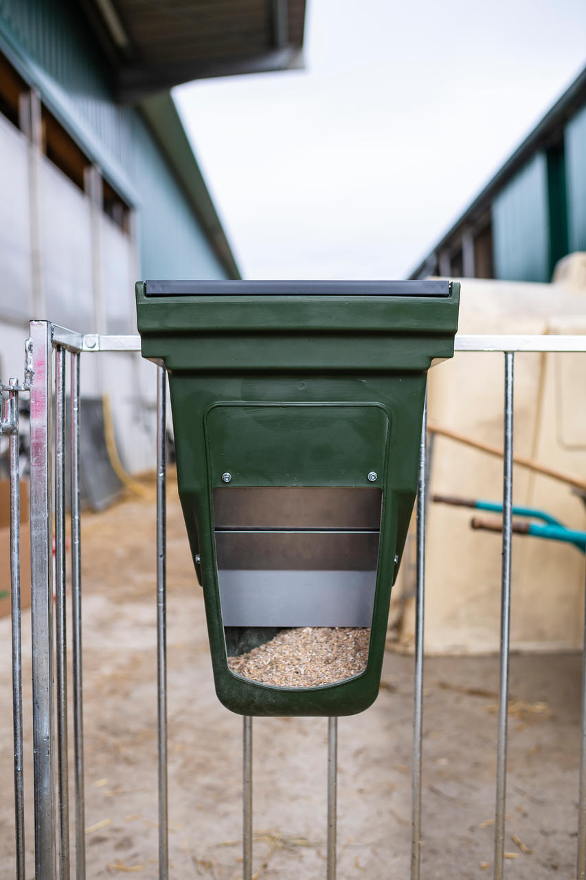 Kerbl Kraftfutterbox für Kälberhüttenzäune