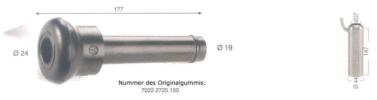 Zitzengummi WESTFALIA 0176S, original