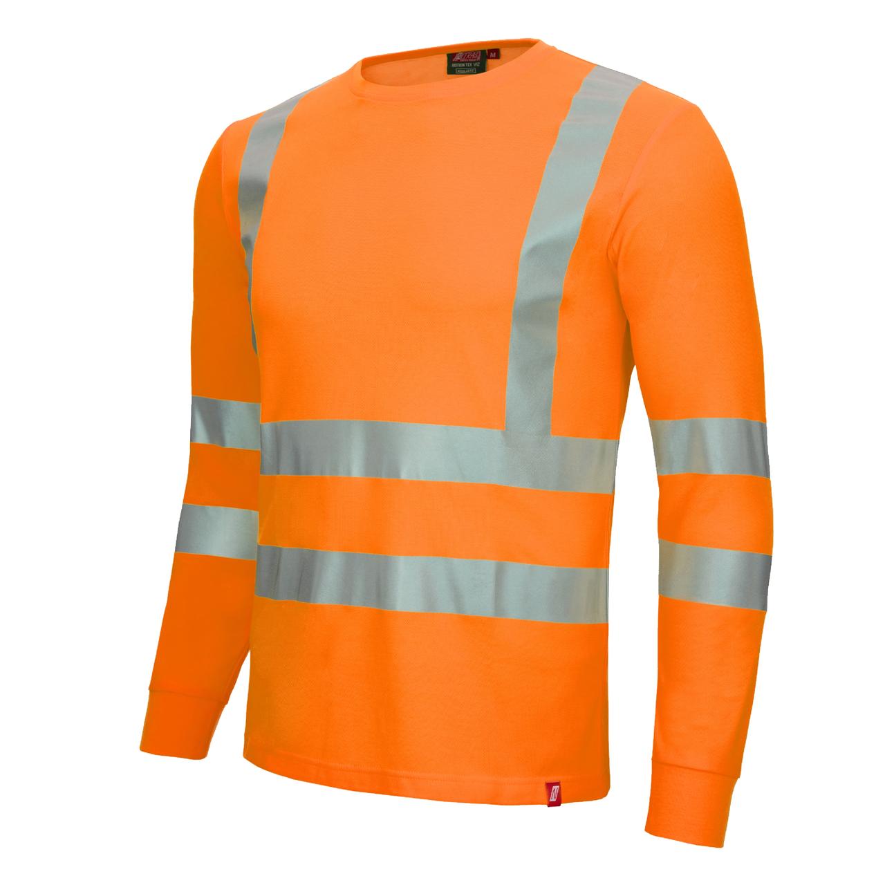 Nitras Motion Tex Viz -Warnschutz Langarmshirt