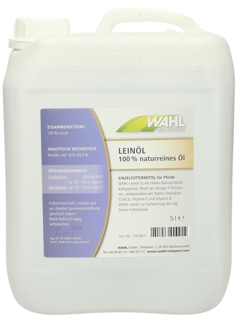 WAHL-Hausmarke Leinöl 5 Liter