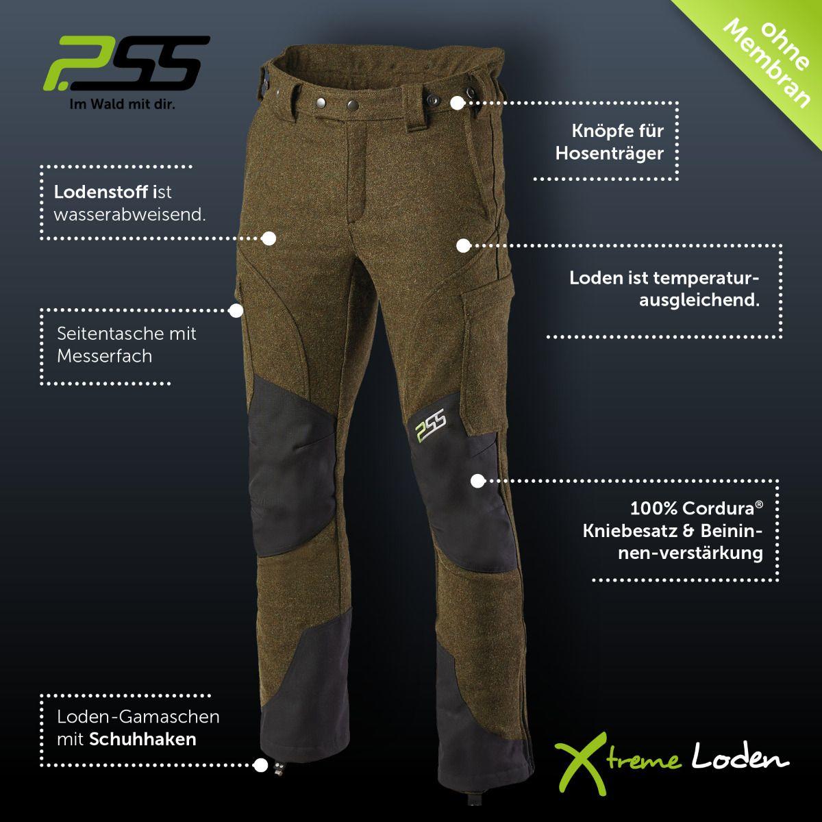 PSS Jagdhose X-treme Loden