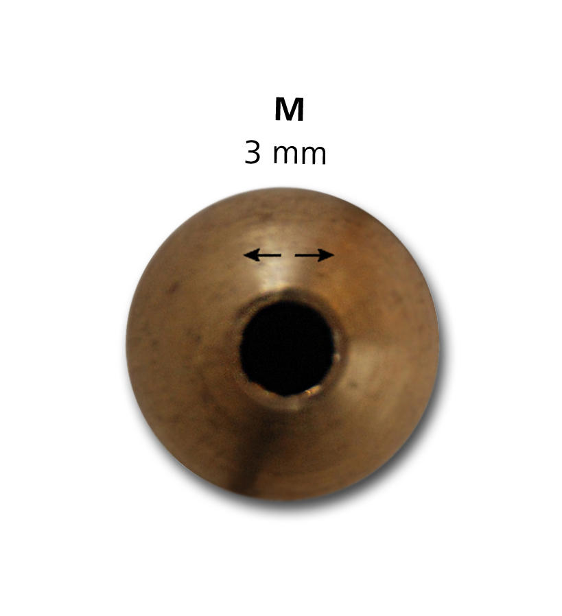 génia Messingkanüle 10cm für Schafe