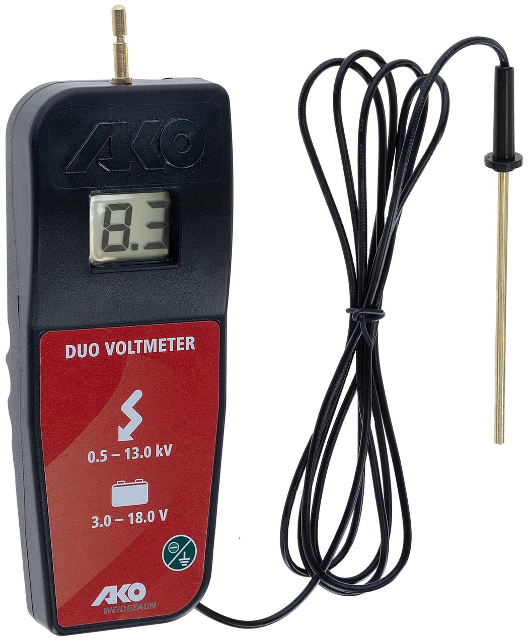 AKO Digital-DUO-Voltmeter