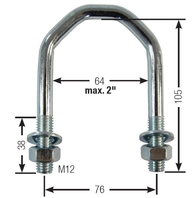 Suevia Befestigungsbügel für Mod. 25R / 115