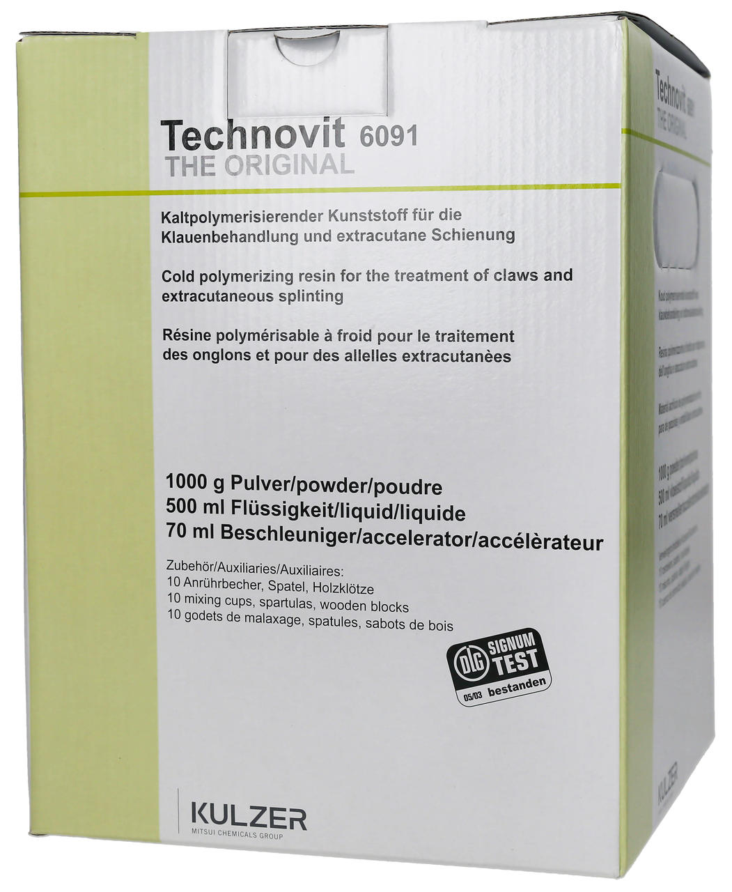 Heraeus-Kulzer TECHNOVIT 6091 - 10er Packung m. Beschl.