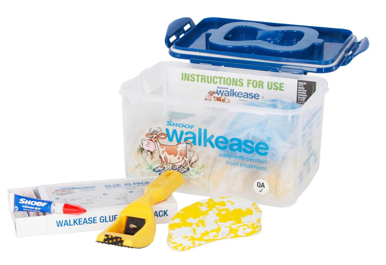 Shoof Walkease mittel, gelb, 10er-Pack