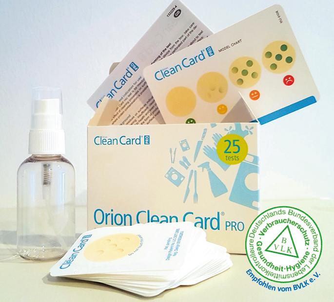 Starter-Set "Clean Card PRO" - 25 Tests