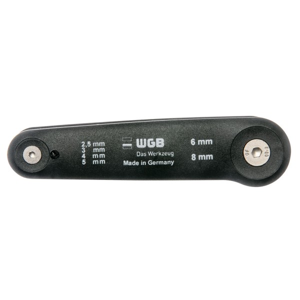 WGB 6-KT-Stiftschlüssel-Satz,Handklapphalter