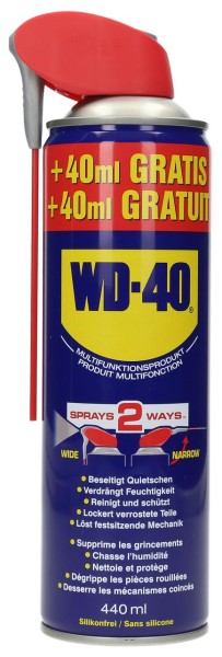 Multifunktionsspray WD-40 400 ml + 40 ml