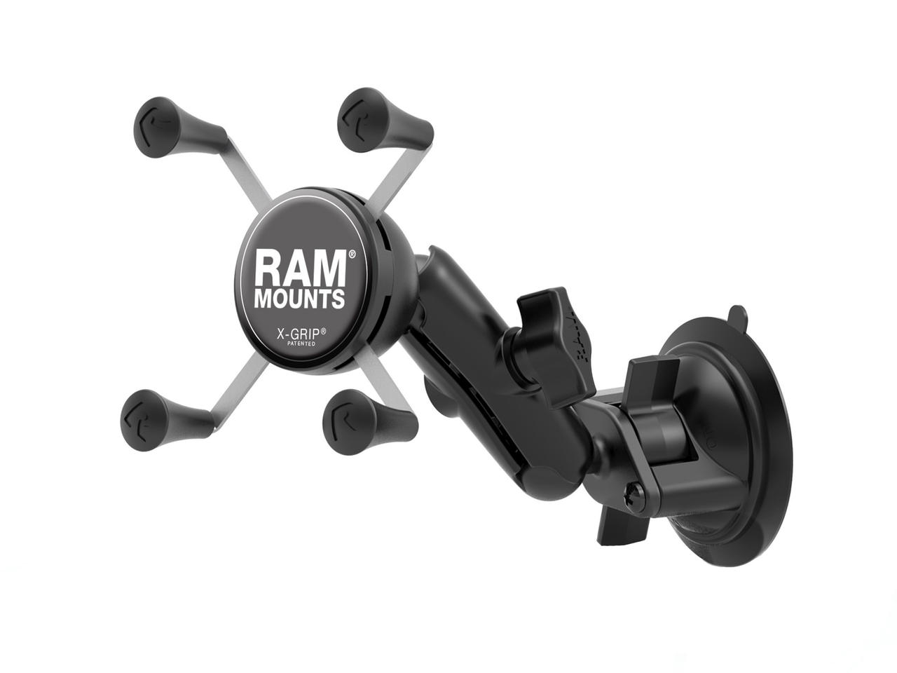 RAM Mounts Verbundstoff Saugfuss-Halterung mit X-Grip Halteklammer