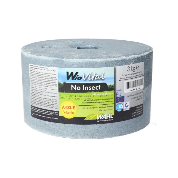 WAHL-Hausmarke WioVital No Insect Leckstein - 3 kg