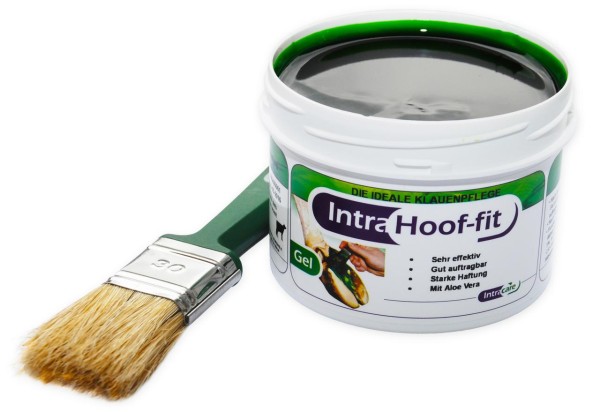 Intracare HOOF-FIT Gel 330 ml Dose, mit Pinsel