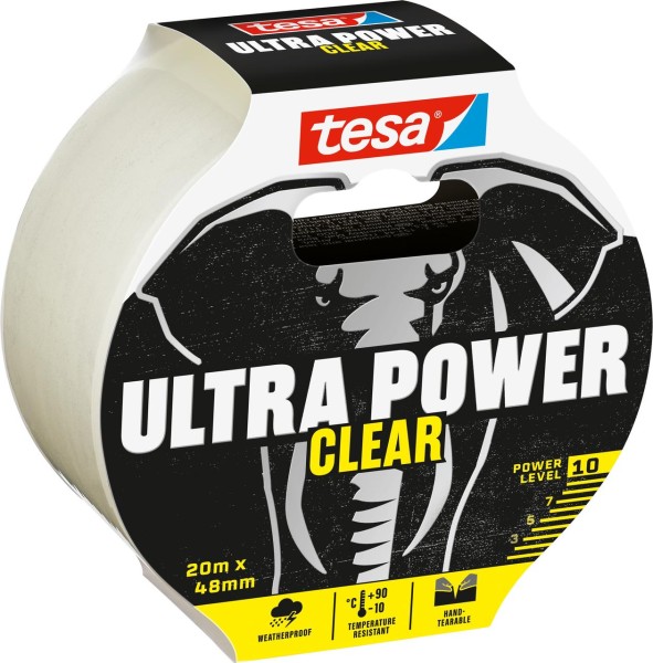 Tesa Ultra-Power Clear Reparaturband
